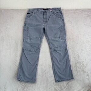 Ariat FR Flame Resistant M5 Straight Leg Cordura Cargo Work Pants Grey Men 42x31